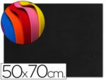 Goma Eva Liderpapel, formato 50X70 cm. 60 gr. com 1,5 mm. de espessura. Cor preto.