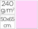 Cartolina Liderpapel, formato 50X65 cm., gramagem 240 grs. Cor rosa