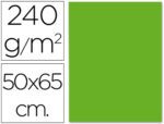 Cartolina Liderpapel, formato 50X65 cm., gramagem 240 grs. Cor verde água