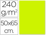Cartolina Liderpapel, formato 50X65 cm., gramagem 240 grs. Cor verde pistacho