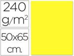 Cartolina Liderpapel, formato 50X65 cm., gramagem 240 grs. Cor amarelo claro