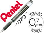 Roller Pentel K227. Cor preto.