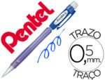 Lapiseira Pentel Ax105 Fiesta 0,5 mm., cor azul.