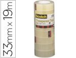 Fita Adesiva Scotch Accordion, medida 19X33 mm., pack 8 unidades.