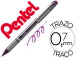 Roller Pentel Energel Bl27, cor violeta.