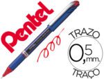Roller Pentel Energel Bln25. Cor vermelho.