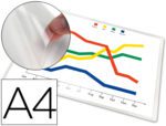 Bolsa autoadesiva Q-Connect formato A4. Pack de 5 unidades.