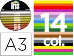 Cartolina Guarro, formato A3, gramagem 185 grs., conteúdo "C" Cores sortidas.