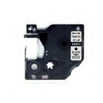 Fita Genérica p/ Rotuladora Dymo S0720530 Preto/Branco
