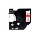 Fita Genérica p/ Rotuladora Dymo S0720550 Vermelho/Branco
