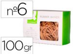 Elásticos Q-Connect 100 grs. Número 6