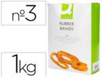 Elásticos Q-Connect 1000 grs. Número 3