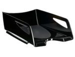 Tabuleiro De Secretaria Cep Plastico Preto Green Spririt De Grande Capacidade 386X270X115 Mm