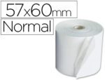 Rolo Papel Para Impressora 57X60X11 Mm 60 Gr