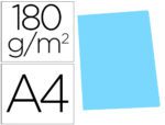Classificadores de Arquivo em Cartolina Gio, formato A4. Gramagem 180 grs,, cor celeste pastel.