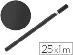 Papel Kraft Liderpapel Rolo Preto 25X1 Mt 65 Gr