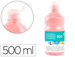 Guache Escolar Liderpapel 500 ml., cor rosa.