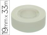 Fita Adesiva Apli, medida 33 Mt. X 19 mm. cor branco.