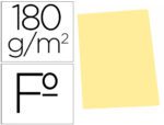 Classificador de Arquivo em Cartolina Gio, formato fólio, gramagem 180 G/M2. Cor amarelo pastel.