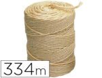 Corda Sisal 3 cabos Liderpapel rolo, 2 Kg.