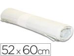 Saco De Lixo Domestico Branco 52X60Cm Galga 70 Rolo De 20 Unidades