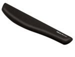 Apoio de Pulsos Fellowes para teclado Plush Touch Foam. Cor preto.