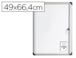 Vitrina De Anuncios Bi-Office Fundo Magnetico Extraplana De Interior 49X66,4 Cm