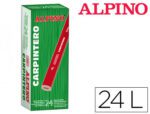 Lápis Alpino Carpinteiro. Caixa com 24 unidades.