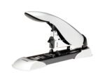 Agrafador Rexel Gladiator. Capacidade 160 folhas. Cor preto/prata.
