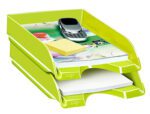 Tabuleiro De Secretaria Cep Plastico Verde 257X348X66 Mm