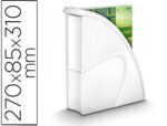 Porta Revistas Cep Plastico Uso Vertical / Horizontal Branco 85X270X310 Mm