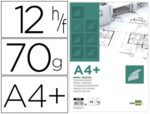 Bloco De Papel Vegetal Liderpapel Din A4+ 320X240Mm 70 Gr Bolsa De 12 Folhas