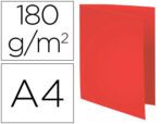 Classificador em Cartolina Reciclada Exacompta, formato A4. Gramagem 180 grs. Cor vermelho.