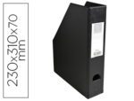 Porta Revistas Exacompta Pvc Lombada 70Mm Cor Preto 230X310X70 Mm