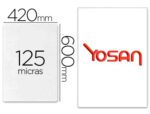 Bolsa De Plastificar Yosan Brilho 420 X 600 Mm 125 Microns Din A2 Pack De 100 Unidades