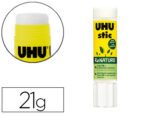Cola em Stick/Baton Uhu Renature. Contém 21 grs.
