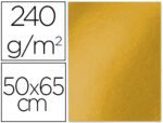 Cartolina Liderpapel, formato 50X65 cm., gramagem 240 grs. Pack de 25 unidades. Cor ouro Velho