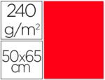 Cartolina Liderpapel, formato 50X65 cm., gramagem 240 grs. Pack de 25 unidades. Cor vermelho natal