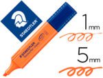 Marcador Fluorescente Staedtler Textsurfer Classic 364, cor laranja.
