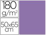 Cartolina Liderpapel, formato 50X65 cm., gramagem 180 grs. Pack de 125 unidades. Cor roxo.