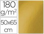 Cartolina Liderpapel, formato 50X65 cm., gramagem 180 grs. Pack de 25 unidades. Cor ouro Velho.