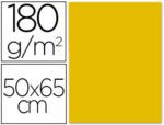 Cartolina Liderpapel, formato 50X65 cm., gramagem 180 grs. Pack de 25 unidades. Cor ouro.