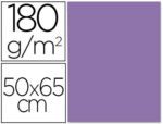 Cartolina Liderpapel, formato 50X65 cm., gramagem 180 grs. Pack de 25 unidades. Cor roxo.