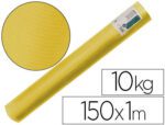 Papel Kraft Verge Liderpapel Amarelo Bobine 10 Kg