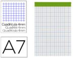 Bloco de Apontamentos Quad 4MMA7 com 80 folhas. Gramagem 60G/M2. Perfurado, sem capa.