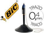 Esferográfica Bic quatro cores. Traço de 0,4 mm.