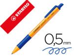 Esferográfica Stabilo Pointball 0,5 mm., cor azul.