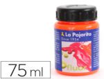 Pintura Latex La Pajarita F-02 Laranja Fluorescente 75Ml