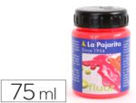 Pintura Latex La Pajarita F-03 Vermelho Amapola Fluorescente 75Ml