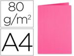 Classificador Exacompta, formato A4, gramagem 80 grs. Cor rosa Fucsia.